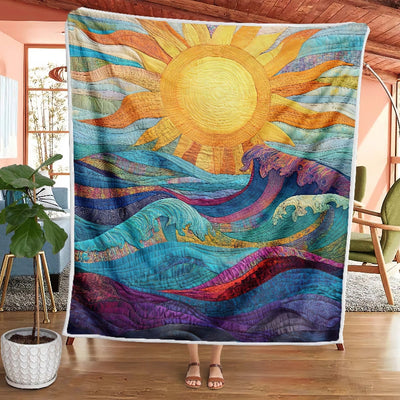 Sunburst Delight Blanket - H254 - Premium Blanket