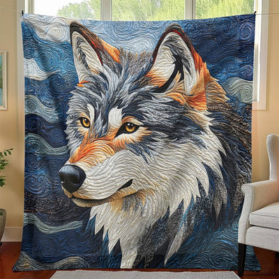 Majestic Wolf Blanket - H274 - Premium Blanket