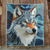 Majestic Wolf Blanket - H275 - Premium Blanket