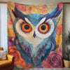 Rosy Owl Blanket - H296 - Premium Blanket