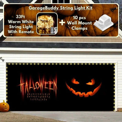 Spooky Halloween Garage Door Covers HC008