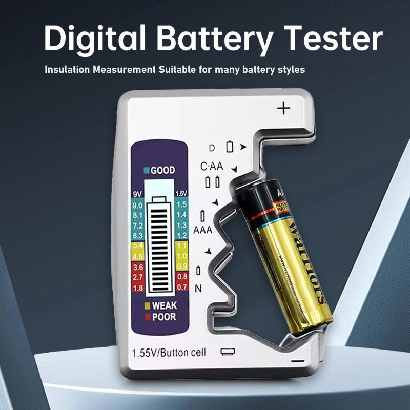 Universal Digital Battery Tester
