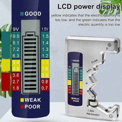 Universal Digital Battery Tester