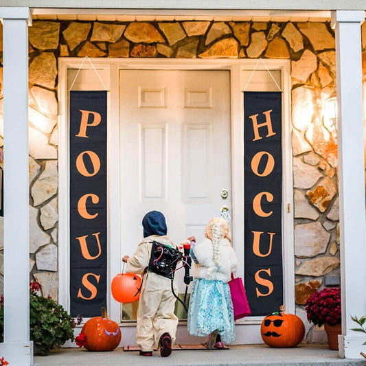 Halloween Porch Banner Decoration