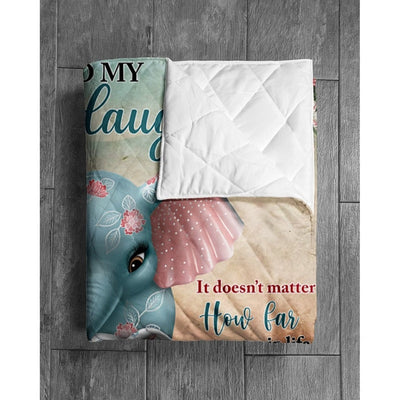 To My Granddaughter - From Grandma  - A321 - Premium Blanket