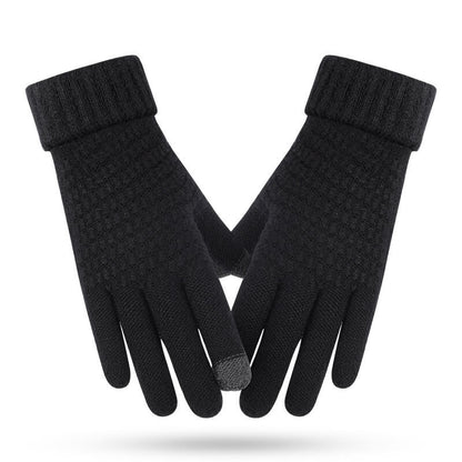 Women's Winter Touchscreen Gloves Warm Fleece Lined Knit Gloves