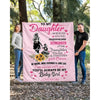 To My Daughter - From Mom - A327 - Premium Blanket