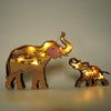 Elephants Carving Handcraft Gift