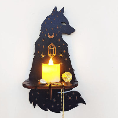 Celestial Wolf Altar Shelf
