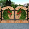 Winter Wreath - Farmhouse Double Horse Head Christmas Wreath (Christmas Sale!)