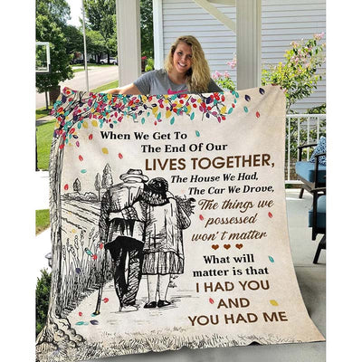 I Had You and You Had Me - D084 - Premium Blanket