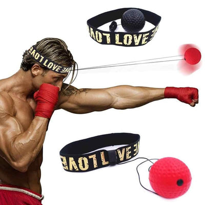 (CHRISTMAS SALE - SAVE 50% OFF)Boxing Reflex Ball Headband