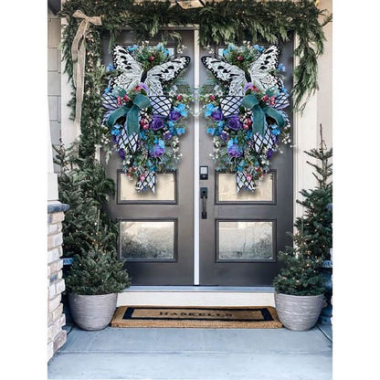 Spring Front Door Swag - Rustic Home Decor