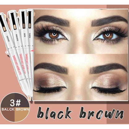 [Hot Sale 50% OFF & Buy 2 FreeShipping] 4-In-1 Brow Contour & Highlight Pen