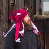 Octopus Pattern Color Block Knitted Hat