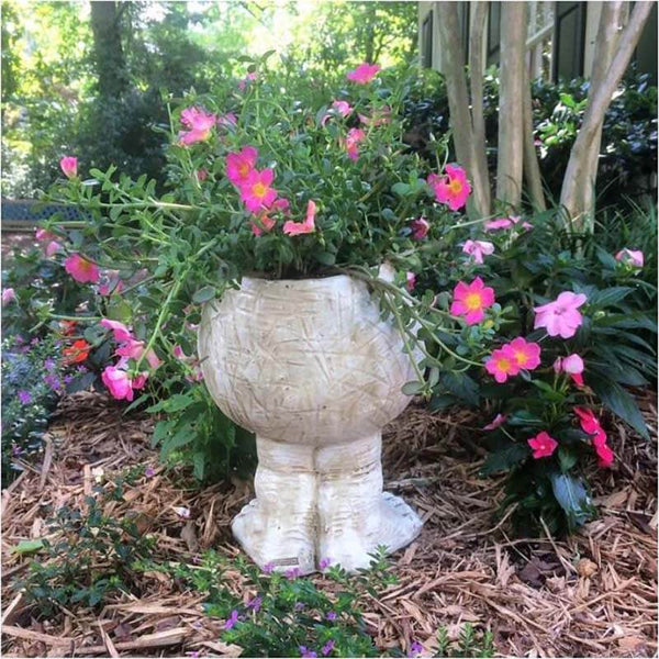 Muggly's Face Statue Planter