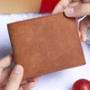 To My Grandson - You Will Never Lose - Top-grain Leather Wallet