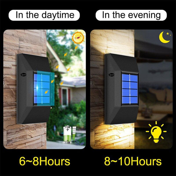 Solar Wall Lamp Outdoor Decoration Garden Courtyard Household Waterproof Wall Lamp