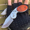 Wood Handle Outdoor Mini Folding Knife