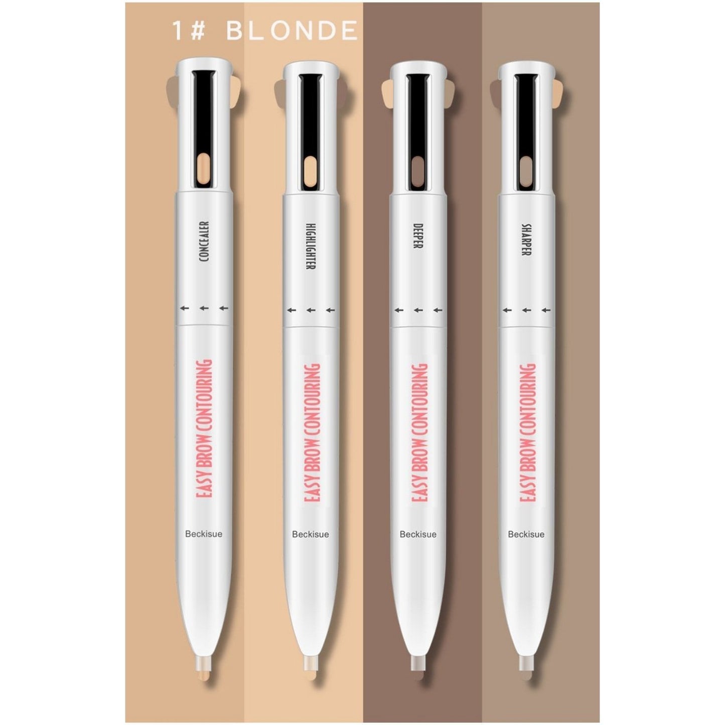 [Hot Sale 50% OFF & Buy 2 FreeShipping] 4-In-1 Brow Contour & Highlight Pen