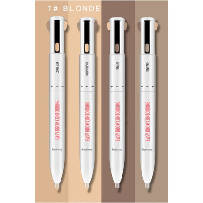 [Hot Sale 50% OFF & Buy 2 FreeShipping] 4-In-1 Brow Contour & Highlight Pen
