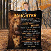 To My Daughter - From Dad - A322 - Premium Blanket