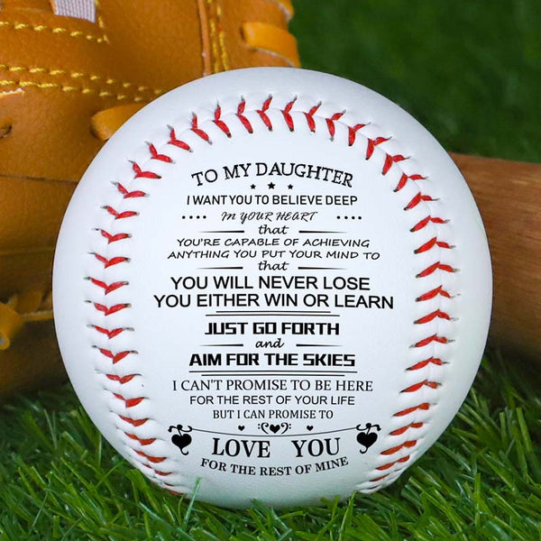 To My Daughter - You Will Never Lose - Baseball
