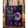 To My Dad - From Daughter - Butterfly A316 - Premium Blanket