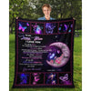 To My Mom - From Son - Butterfly A316 - Premium Blanket