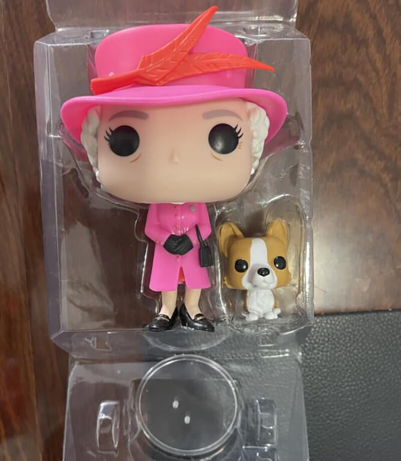 Elizabeth and Corgi Memorial Doll