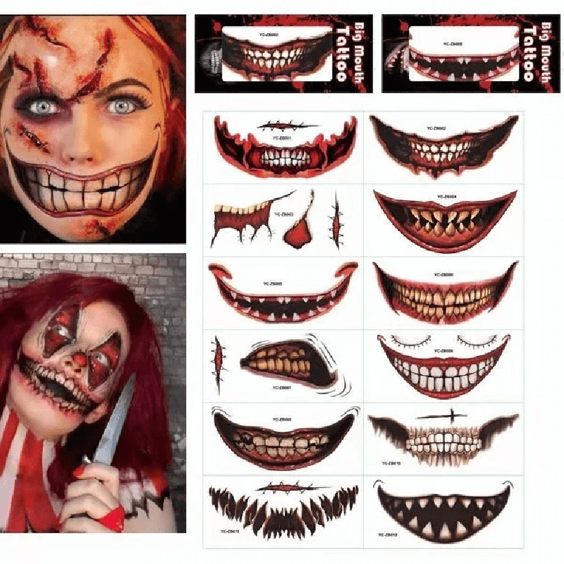Halloween Tattoo – 🎃Halloween Prank Makeup Temporary Tattoo🎃