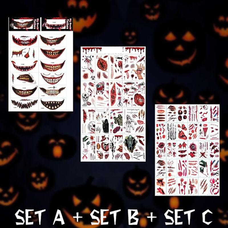Halloween Tattoo – 🎃Halloween Prank Makeup Temporary Tattoo🎃
