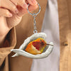 Sleeping Angel Acrylic Keychain Hummingbird SA223