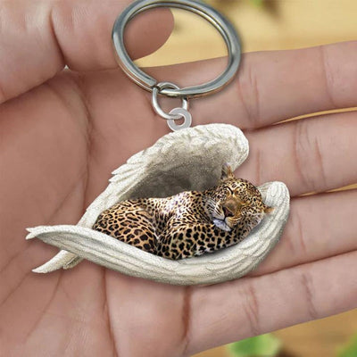 Sleeping Angel Acrylic Keychain Jaguar SA224