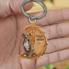 Pit Bull Forever In My Heart Acrylic Keychain FK031
