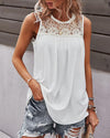 Lace Embroidered Tank Top