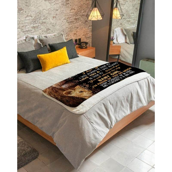 To My Daughter - From Dad - A322 - Premium Blanket
