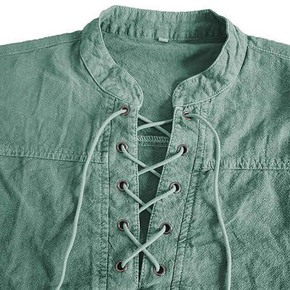 Men's Gothic Retro Short Sleeve Shirt