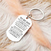 Mom To Son - Just Do Your Best - Inspirational Keychain