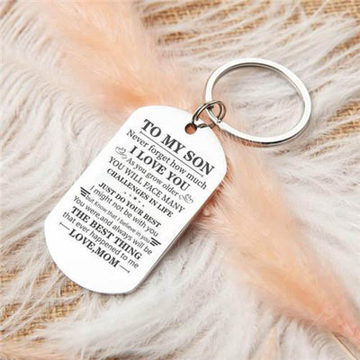 Just Do Your Best - Inspirational Keychain