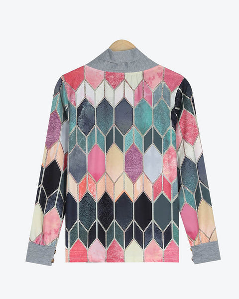 New Art Form Printed Top