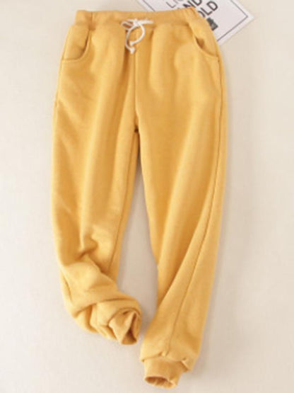 New Warm Solid Cotton Pants (9 COLORS & S-5XL)