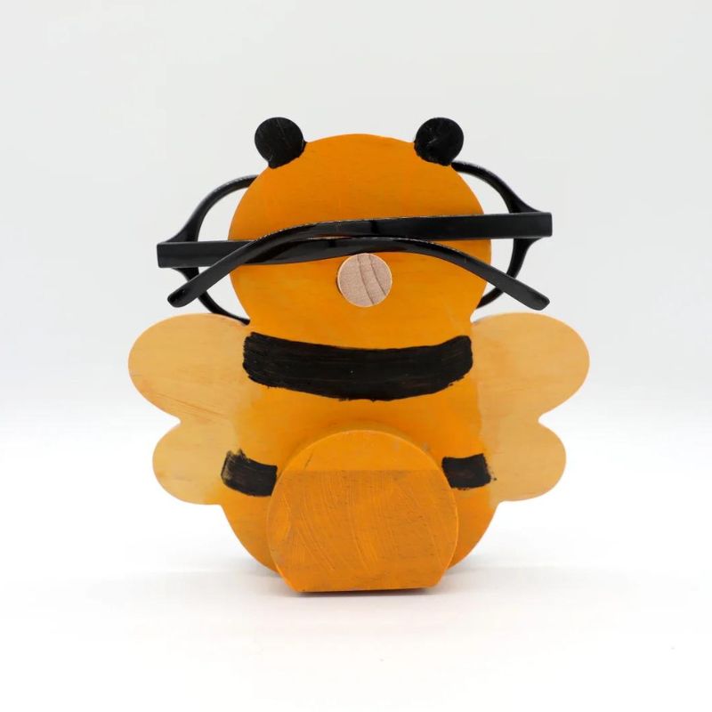 Handmade Glasses Stand F040 Bee