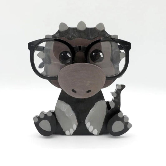 Handmade Glasses Stand F274 Dinosaur