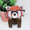 Handmade Glasses Stand F038 Red Panda