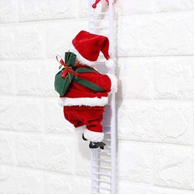 The climbing Santa Claus
