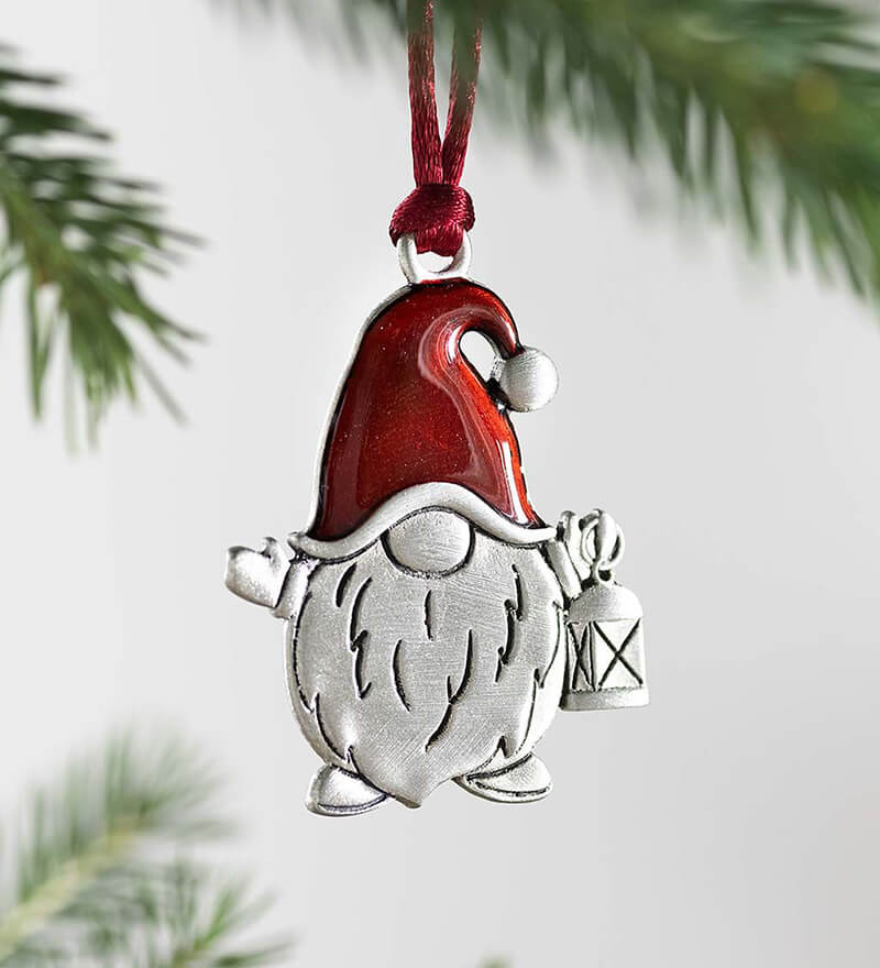 Solid Pewter Christmas Tree Ornament【60%OFF & BUY 4 FREE SHIPPING】