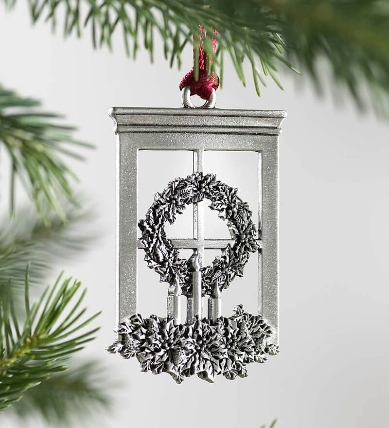 Solid Pewter Christmas Tree Ornament【60%OFF & BUY 4 FREE SHIPPING】