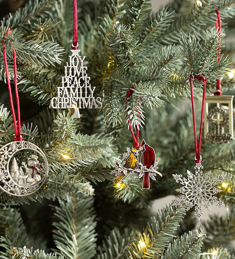 Solid Pewter Christmas Tree Ornament【60%OFF & BUY 4 FREE SHIPPING】
