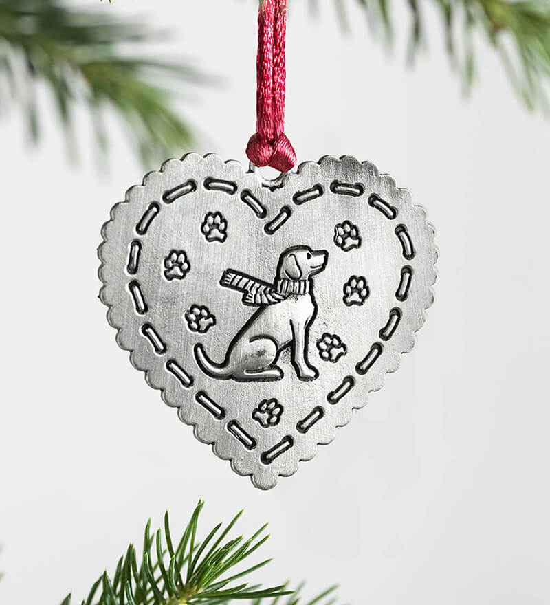 Solid Pewter Christmas Tree Ornament【60%OFF & BUY 4 FREE SHIPPING】